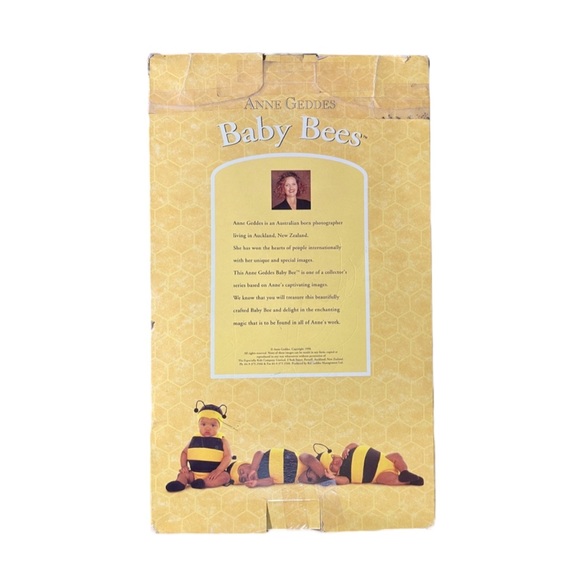1998 Vintage Collectable Anne Geddes Baby Bee - Picture 4 of 4